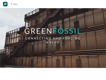 Tablet Screenshot of greenfossil.com